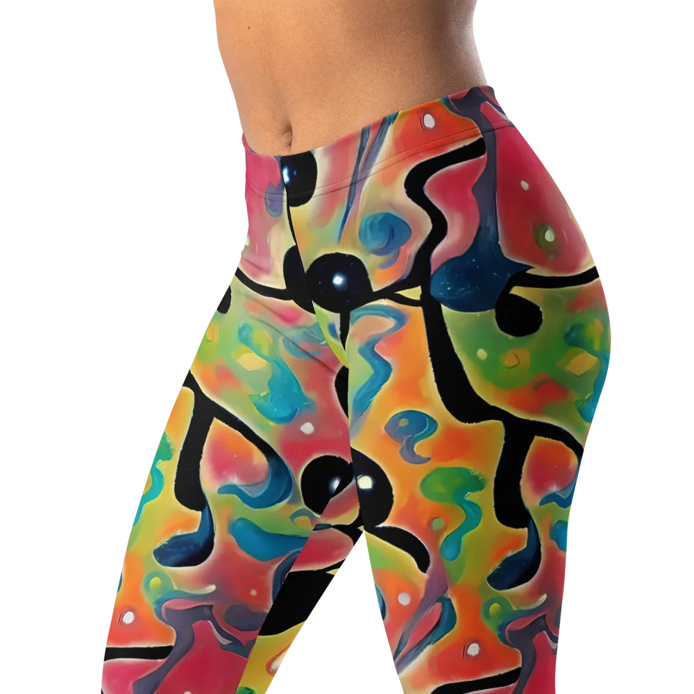 Midday Mirage on Leggings — Left Front
