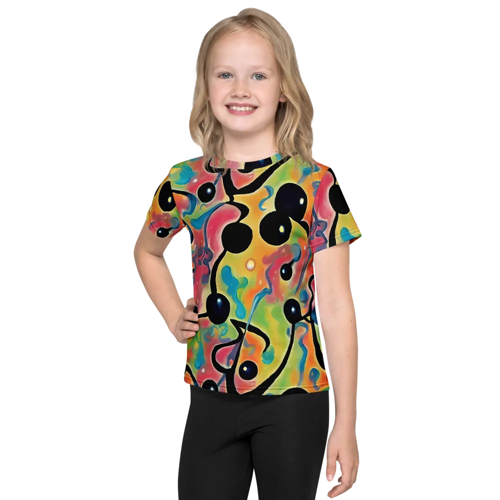 Midday Mirage on Kids Crew Neck T-Shirt — Front