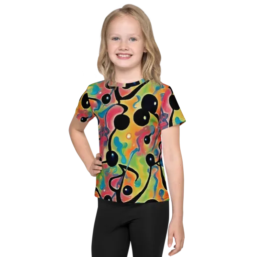 Midday Mirage on a Kids Crew Neck T-Shirt