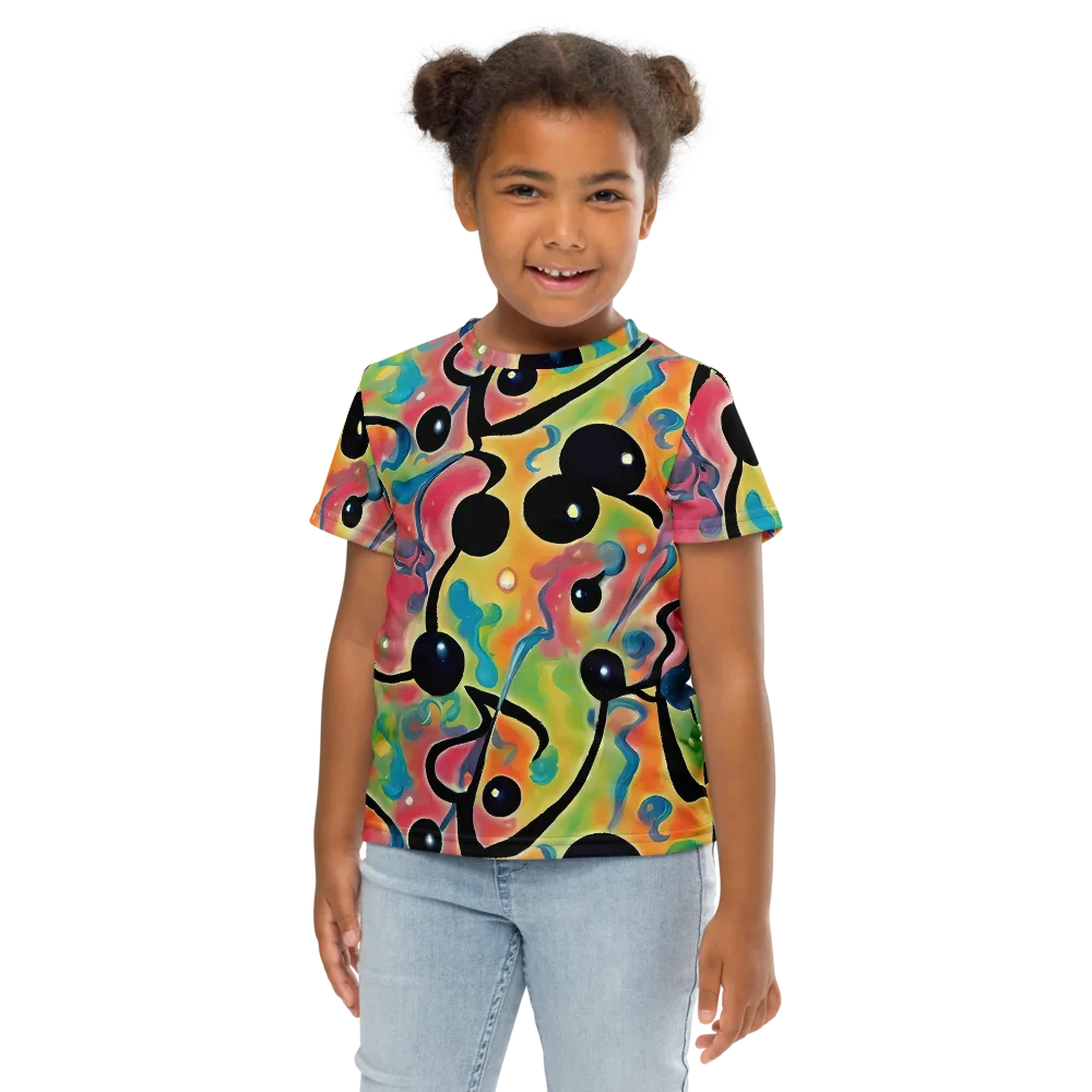 Midday Mirage on Kids Crew Neck T-Shirt — Front