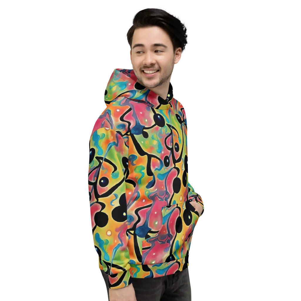 Midday Mirage on Hoodie — Right