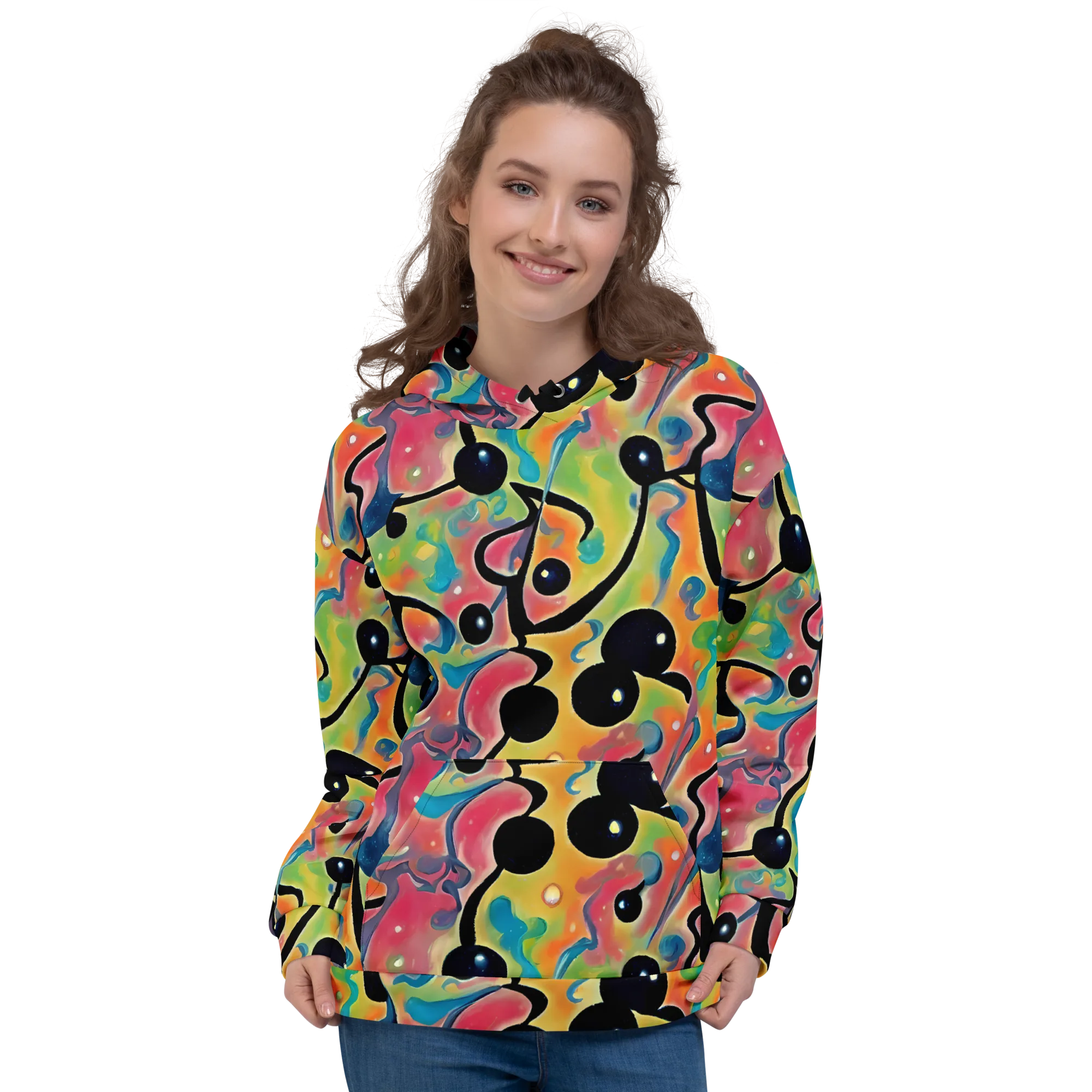 Midday Mirage on Hoodie — Front
