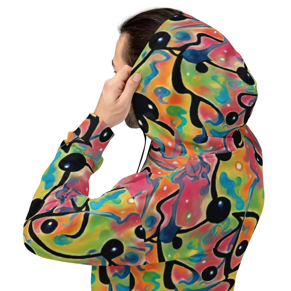 Midday Mirage on Hoodie — Back