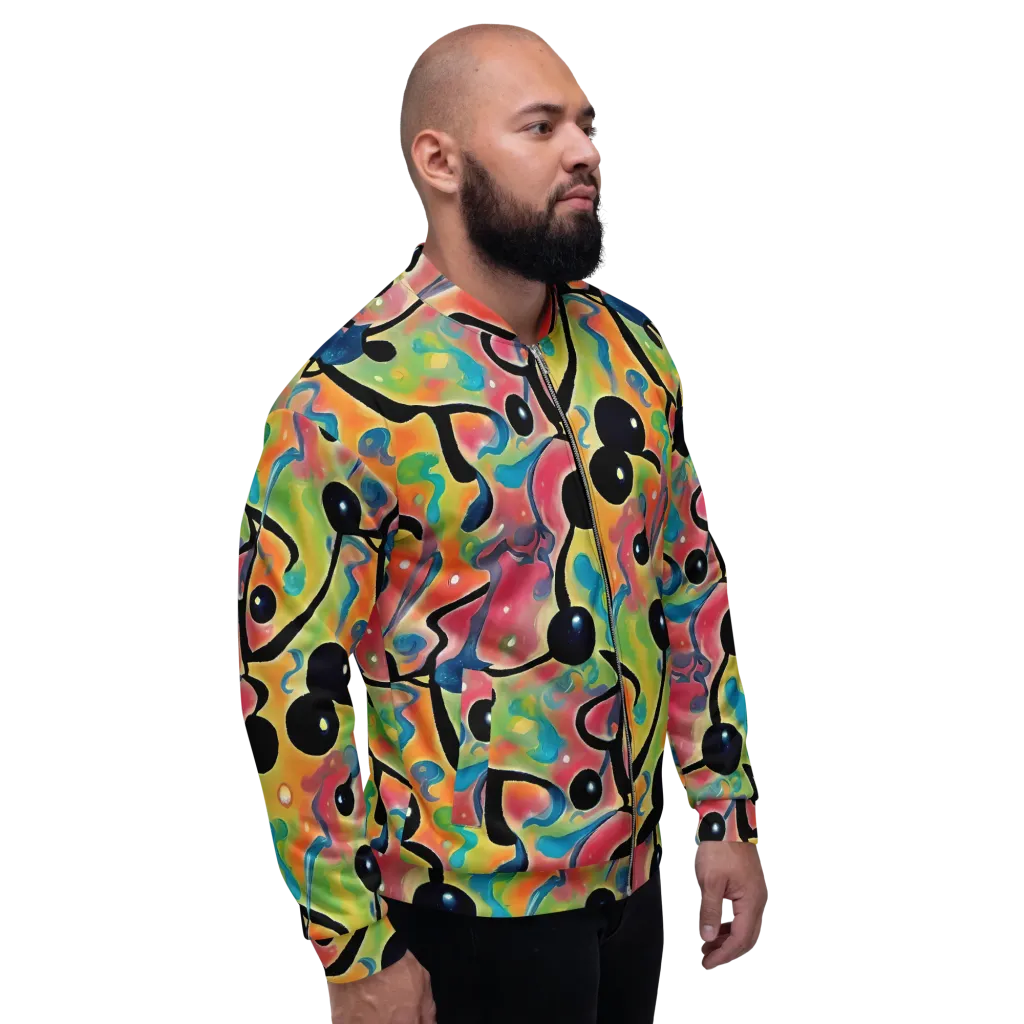 Midday Mirage on Bomber Jacket — Right