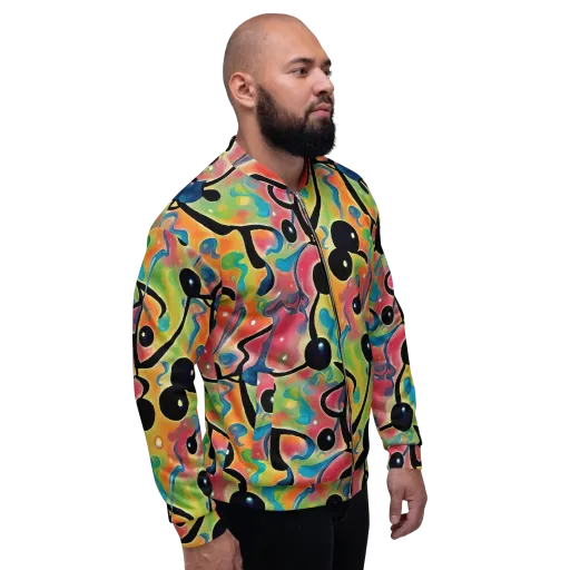 Midday Mirage on a Bomber Jacket