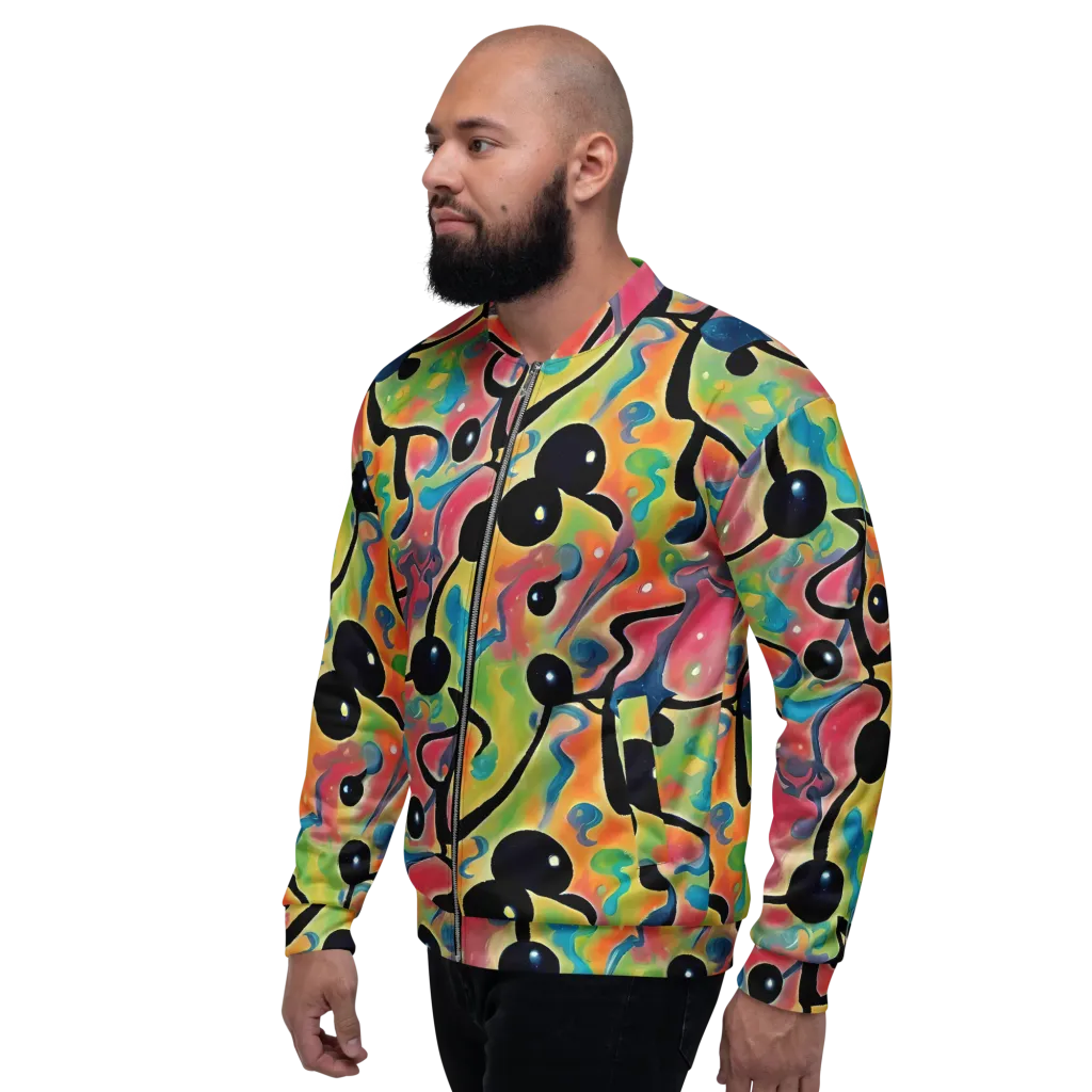 Midday Mirage on Bomber Jacket — Left