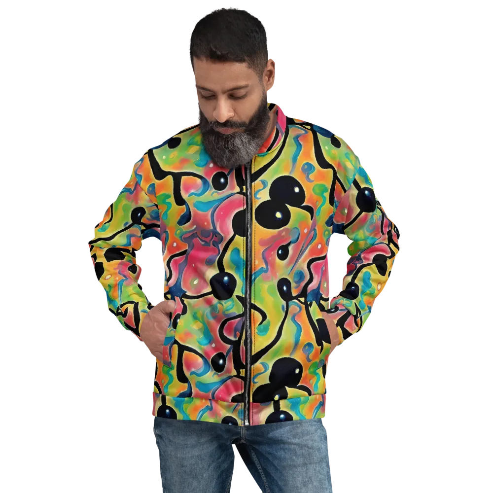 Midday Mirage on Bomber Jacket — Front