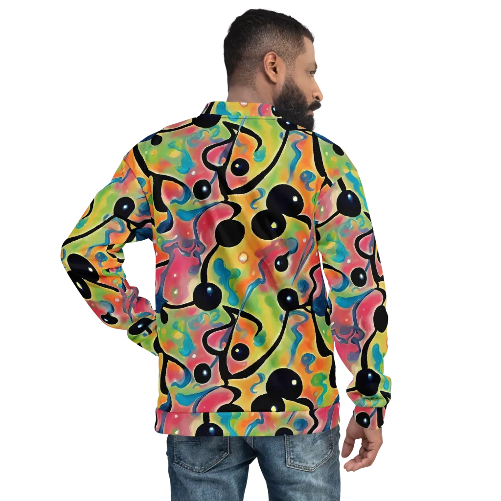 Midday Mirage on Bomber Jacket — Back