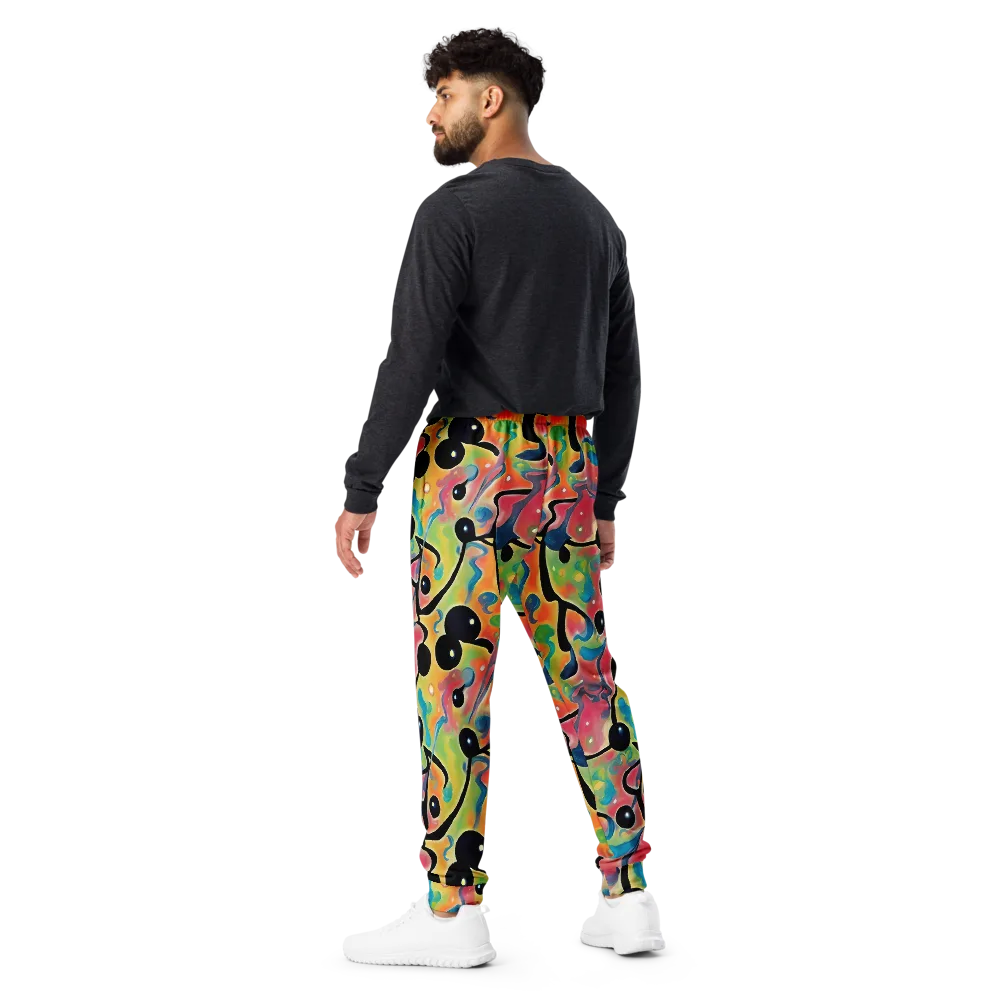 Midday Mirage on Men's Joggers — Back