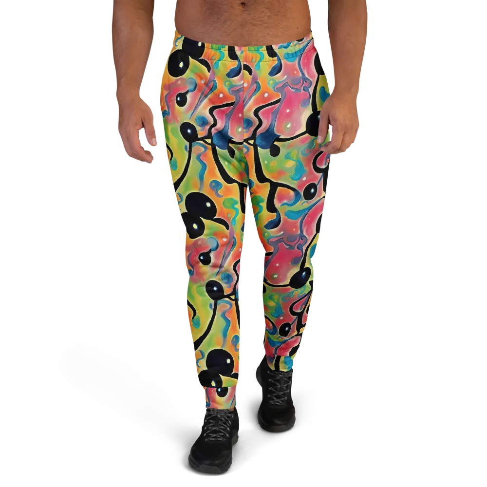 Midday Mirage on Men's Joggers — Front