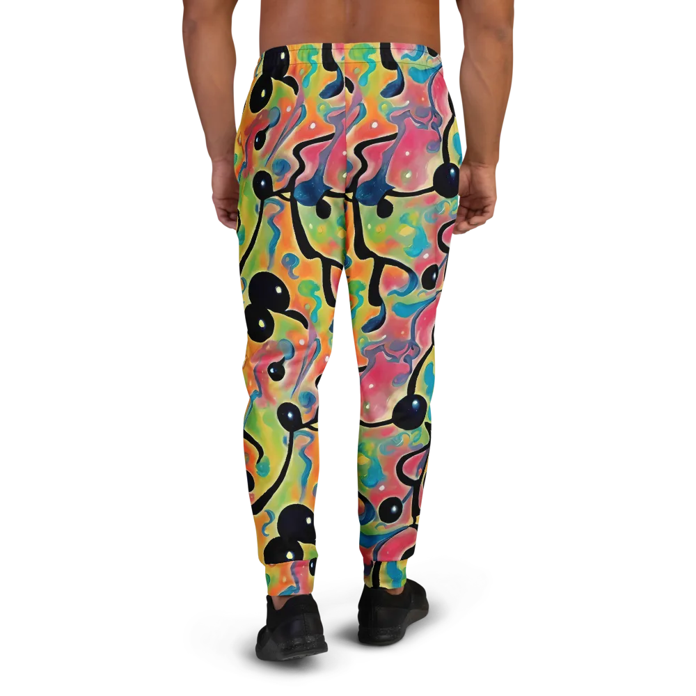 Midday Mirage on Men's Joggers — Back