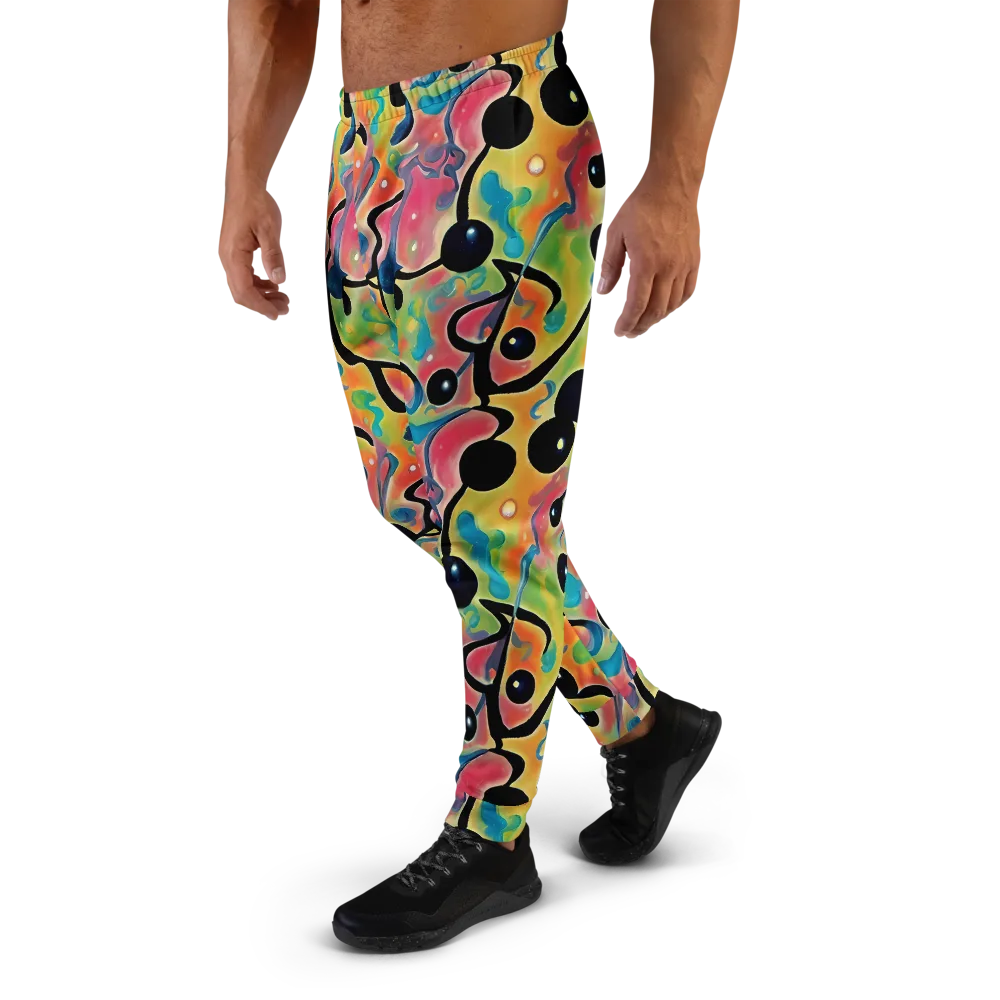 Midday Mirage on Men's Joggers — Left