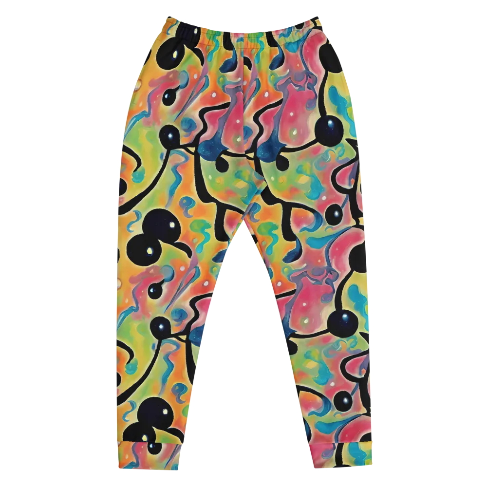 Midday Mirage on Men's Joggers — Front