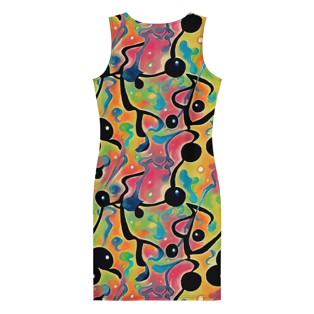 Midday Mirage on Bodycon Dress — Back