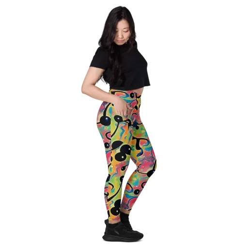 Midday Mirage on a Leggings with Pockets
