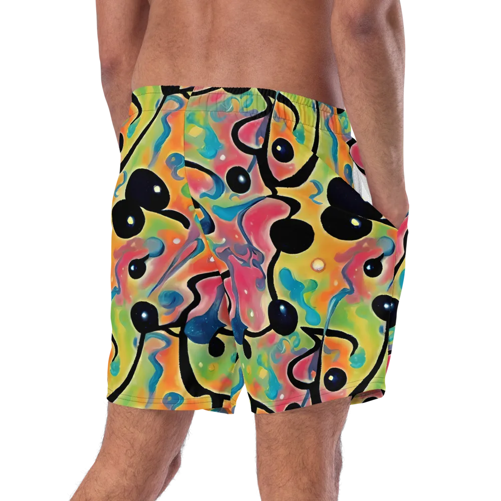 Midday Mirage on Swim Trunks — Right Back