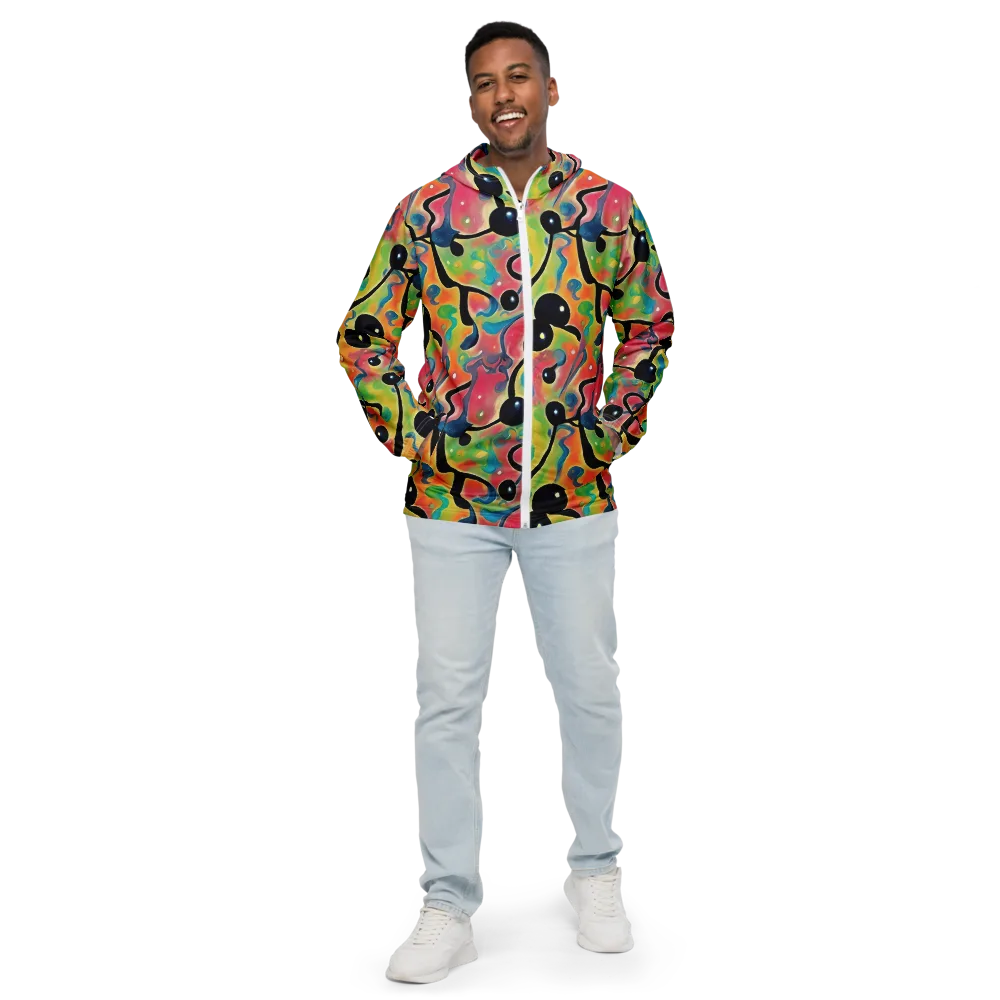 Midday Mirage on Men's Windbreaker — Front