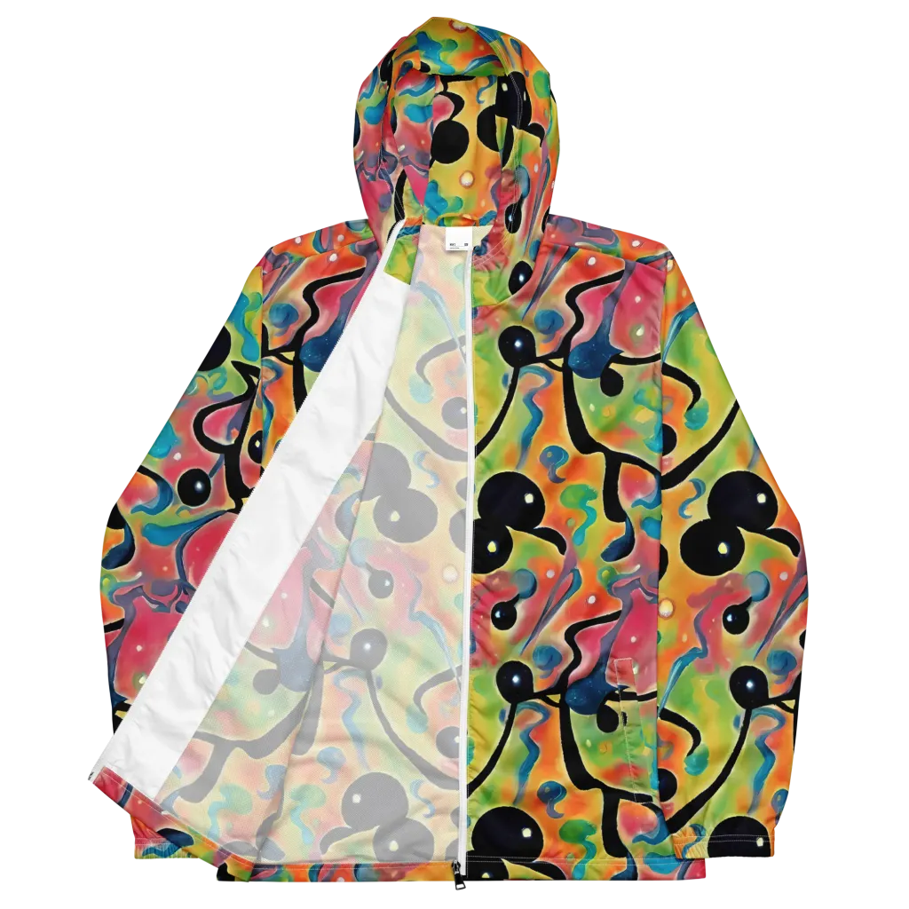 Midday Mirage on Men's Windbreaker — Front
