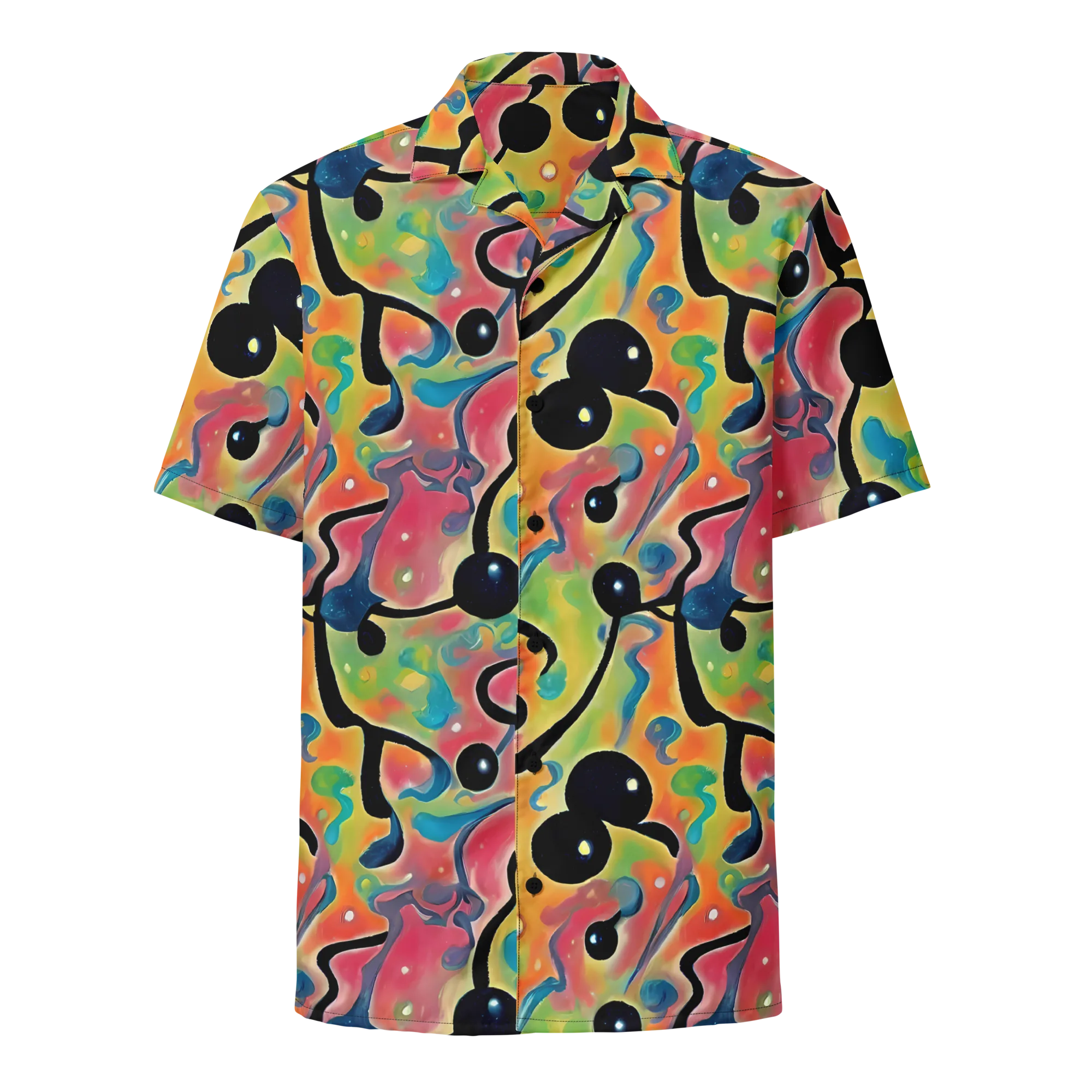Midday Mirage on Button Shirt — Front