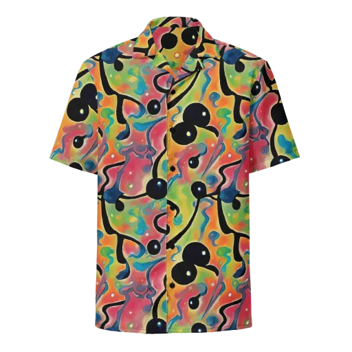 Midday Mirage on a Button Shirt