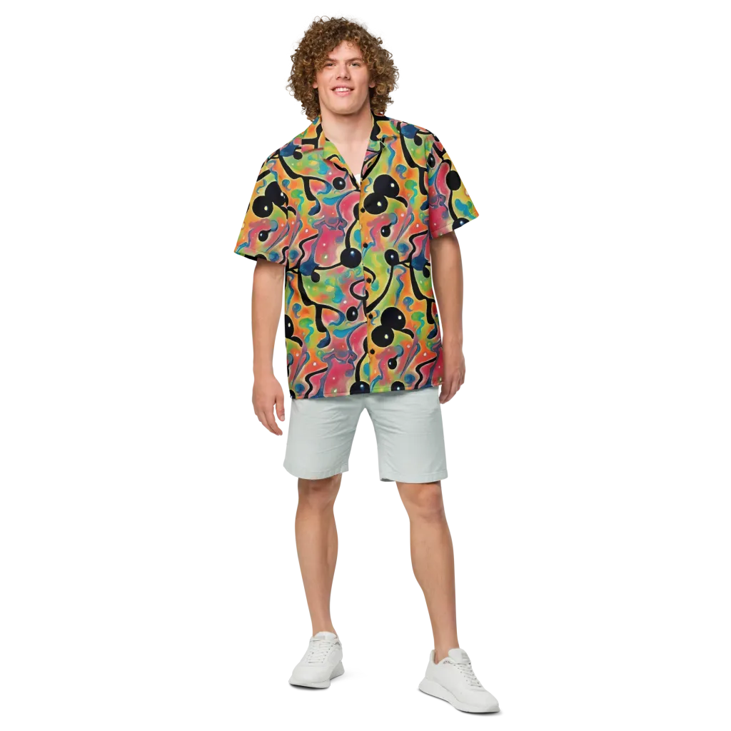 Midday Mirage on Button Shirt — Front