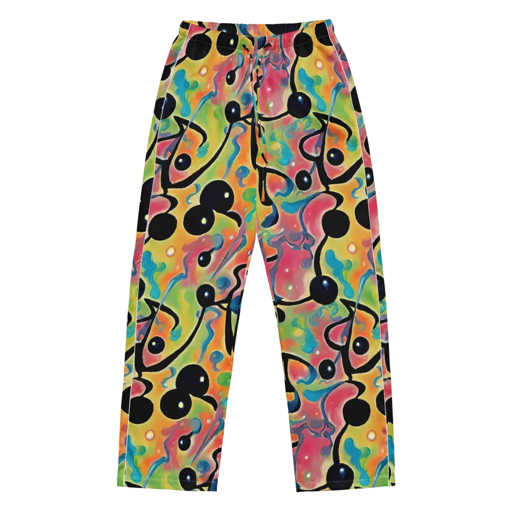 Midday Mirage on Women's Pajama Pants — Front