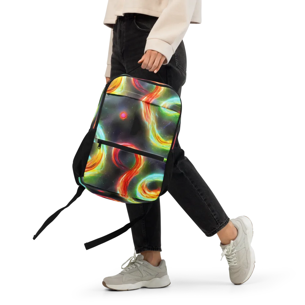 Sherwood Swirl on Utility Backpack — Front