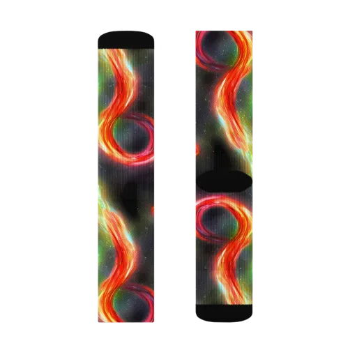 Sherwood Swirl on a Socks