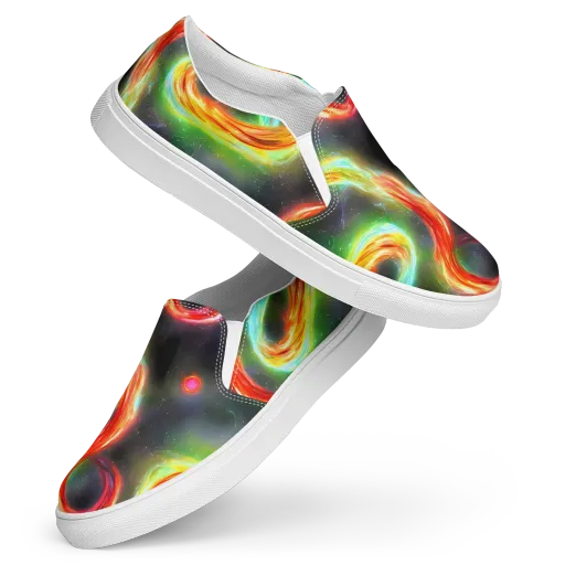 Sherwood Swirl on a Women's Slip-On Canvas Shoes