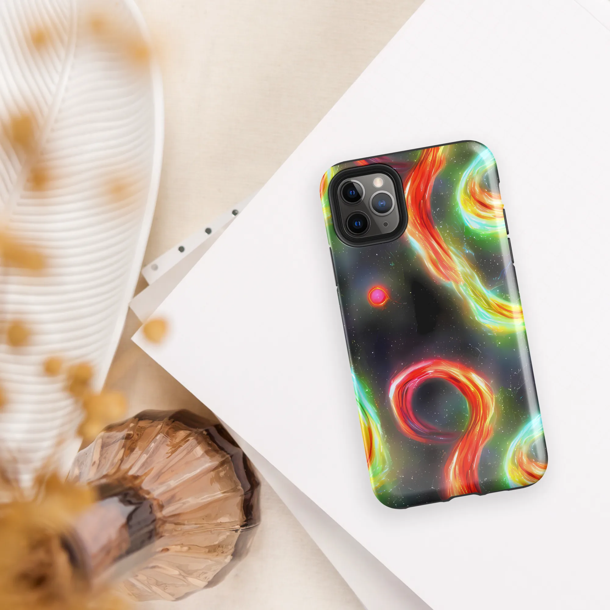 Sherwood Swirl on Tough Case for iPhone® — Front