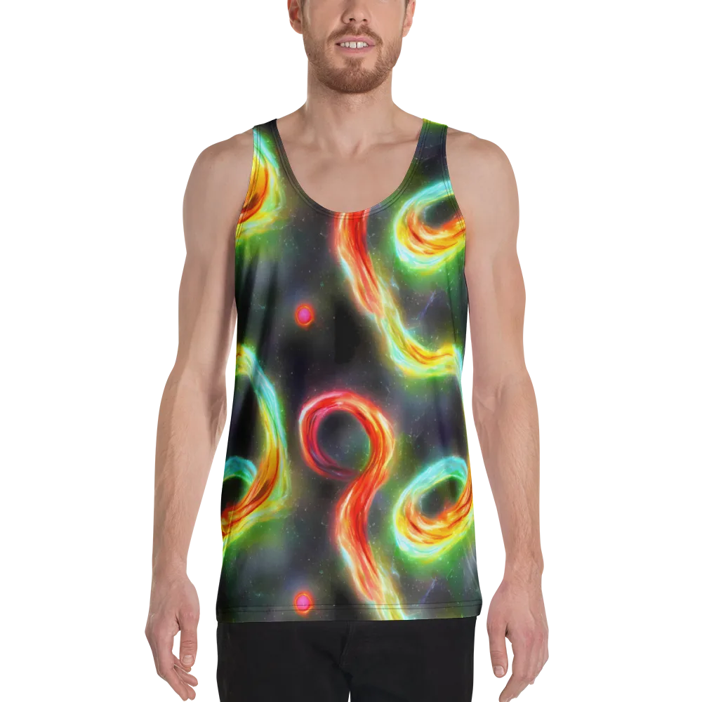 Sherwood Swirl on Men's Tank Top — Front