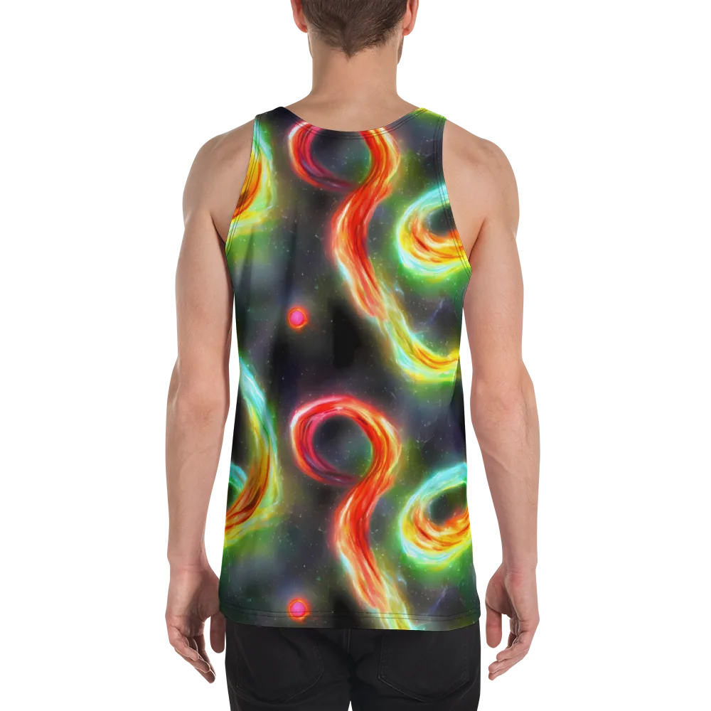 Sherwood Swirl on Men's Tank Top — Back