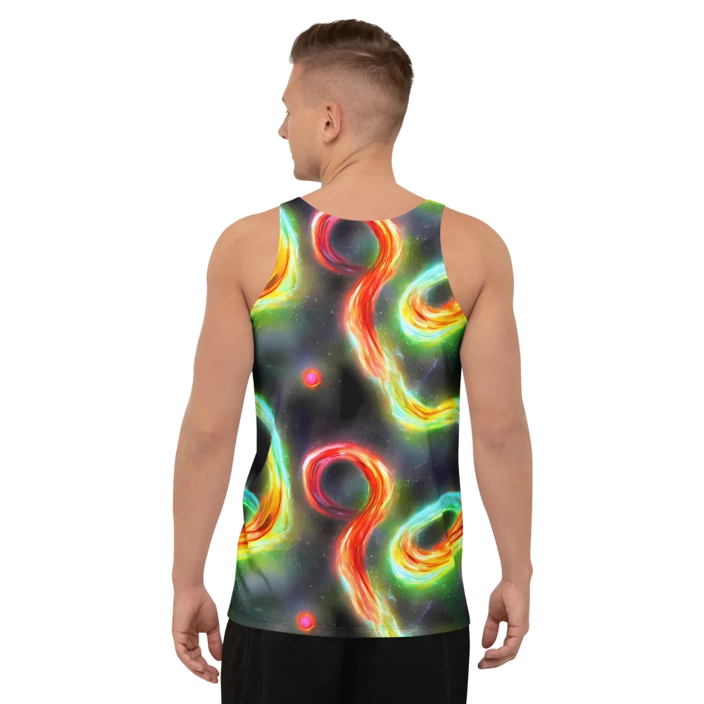 Sherwood Swirl on Men's Tank Top — Back