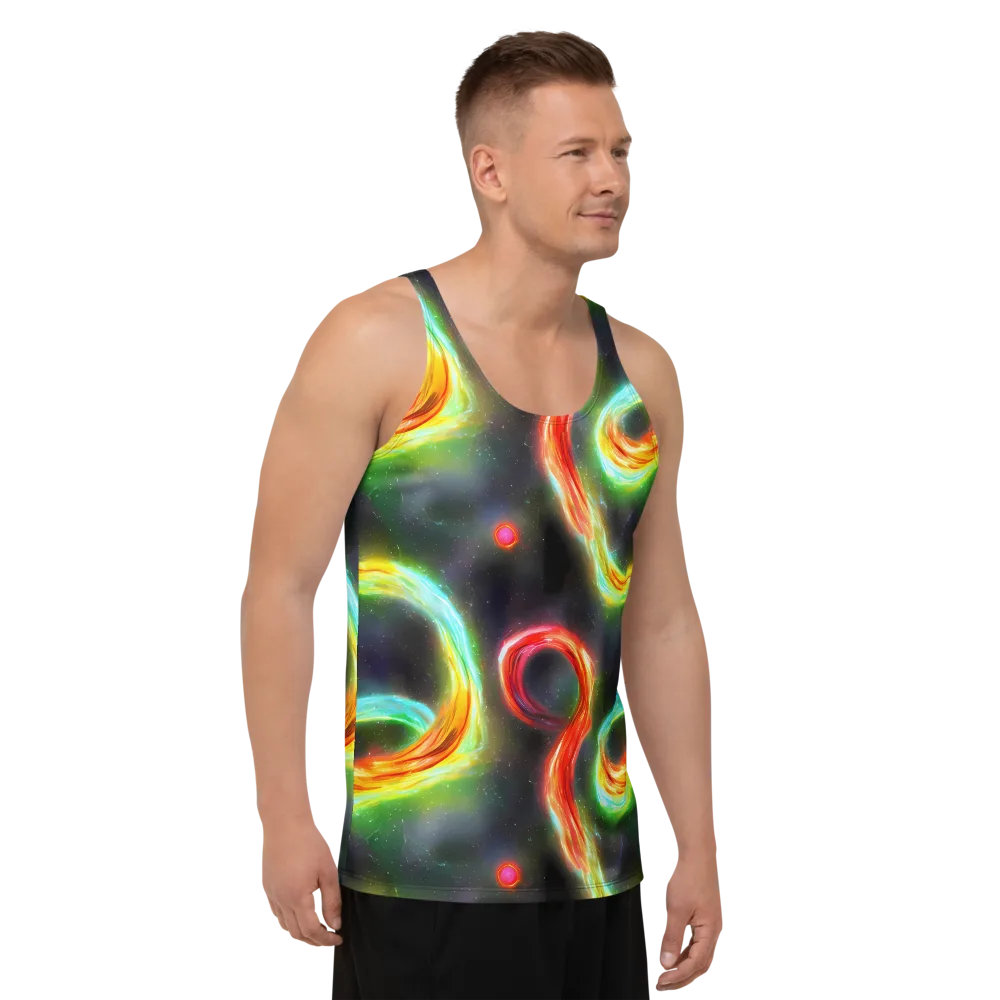 Sherwood Swirl on Men's Tank Top — Right Front