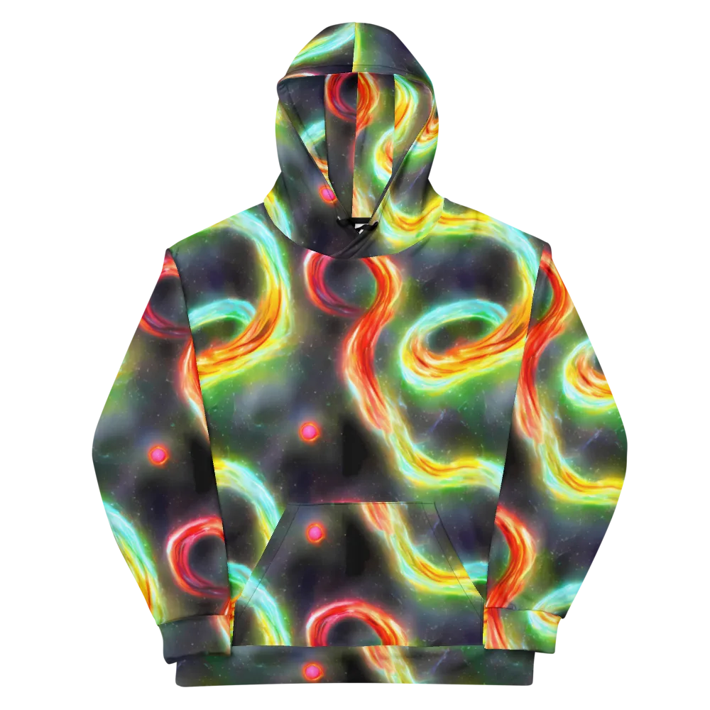 Sherwood Swirl on Cotton Hoodie — Front
