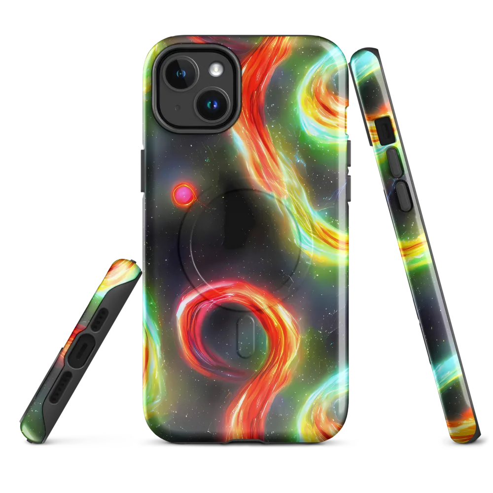 Sherwood Swirl on MagSafe Tough Case for iPhone® — Front