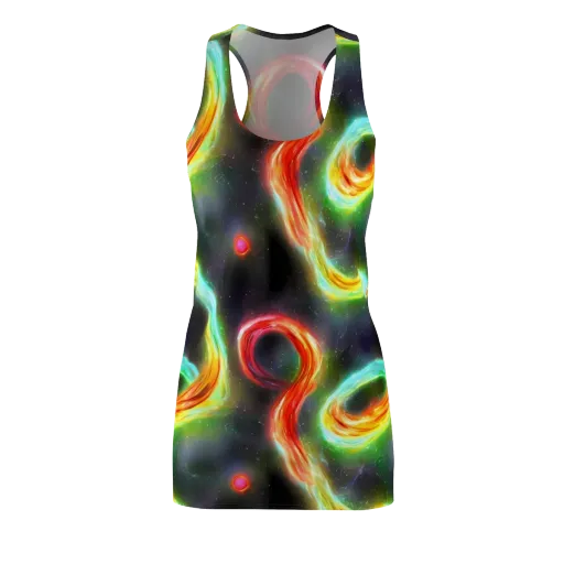 Sherwood Swirl on a Racerback Dress