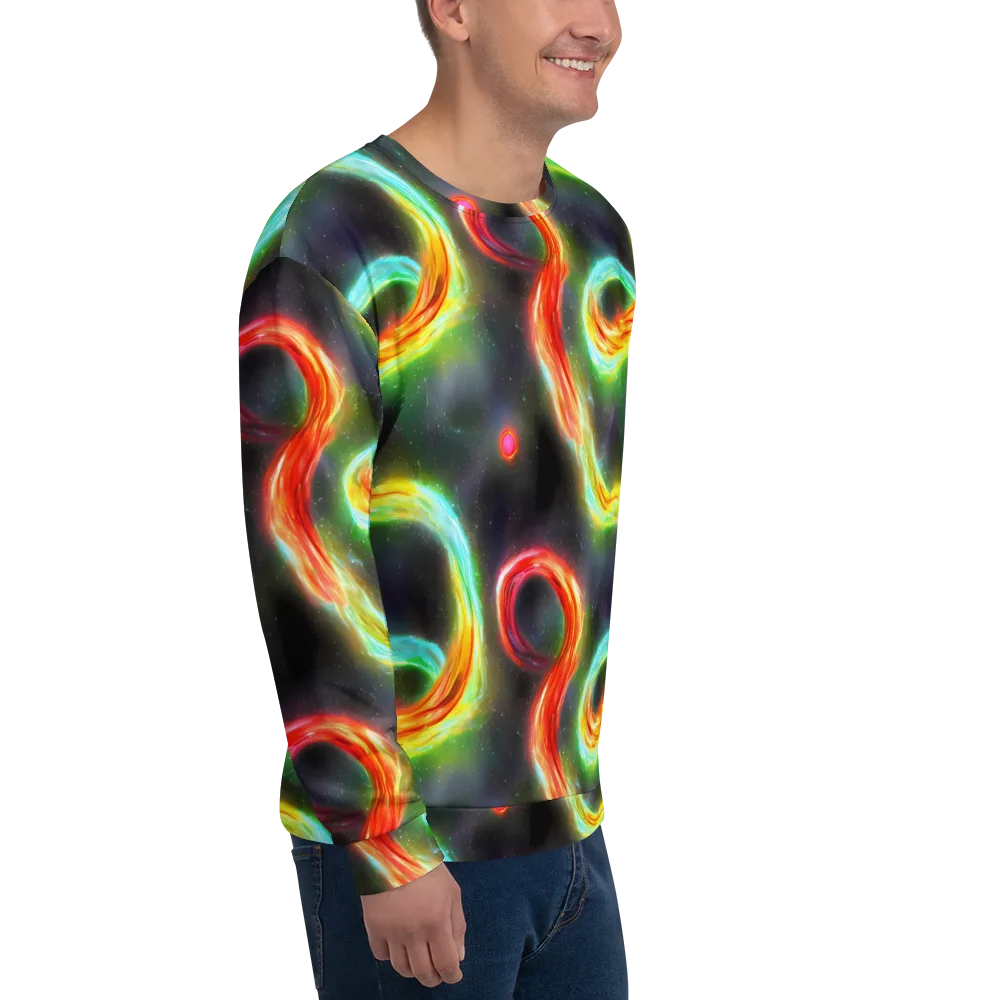Sherwood Swirl on Sweatshirt — Right Front