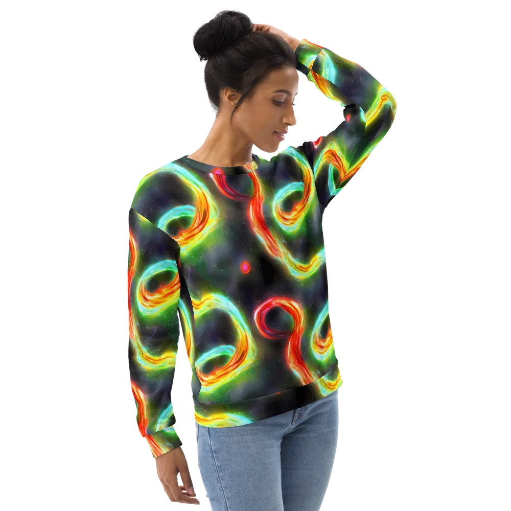 Sherwood Swirl on Sweatshirt — Right Front