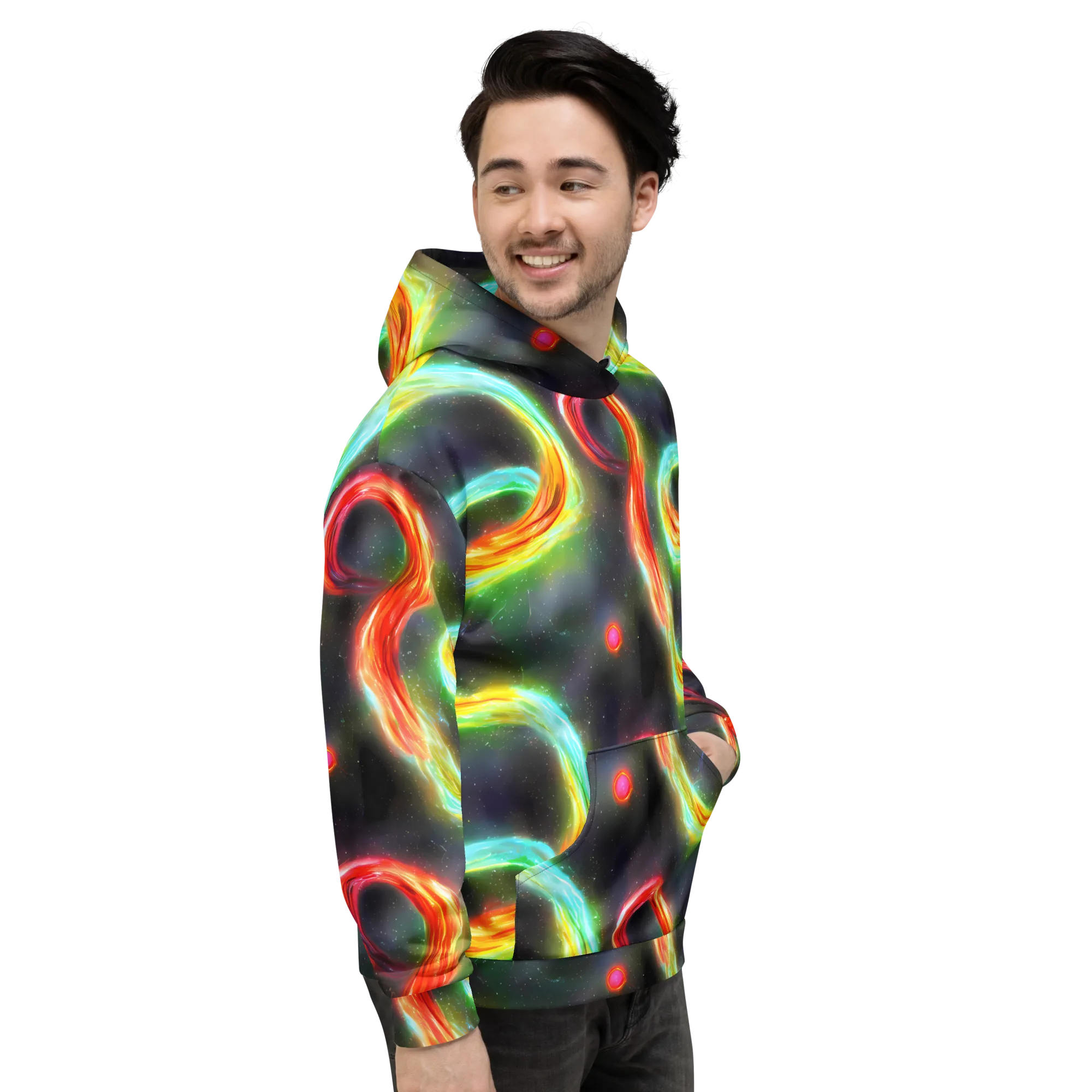 Sherwood Swirl on Hoodie — Right