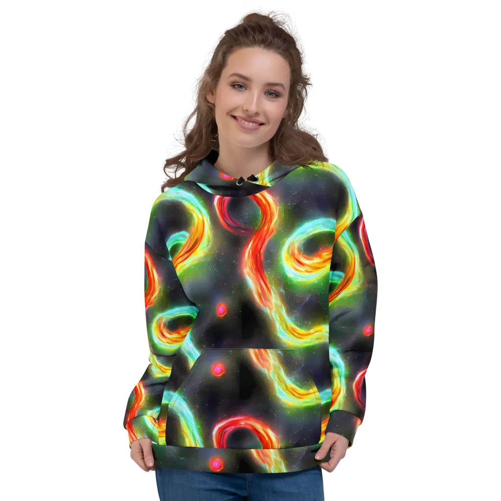 Sherwood Swirl on Hoodie — Front