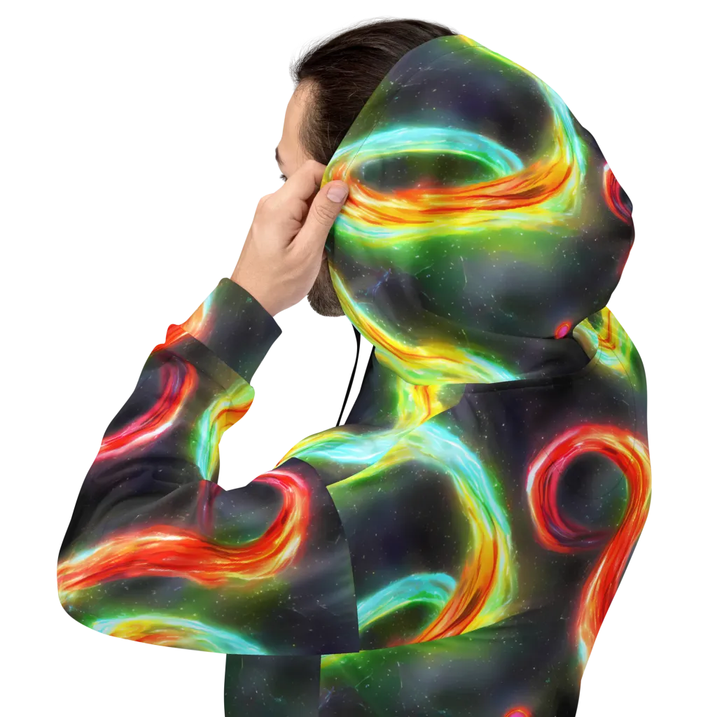 Sherwood Swirl on Hoodie — Back