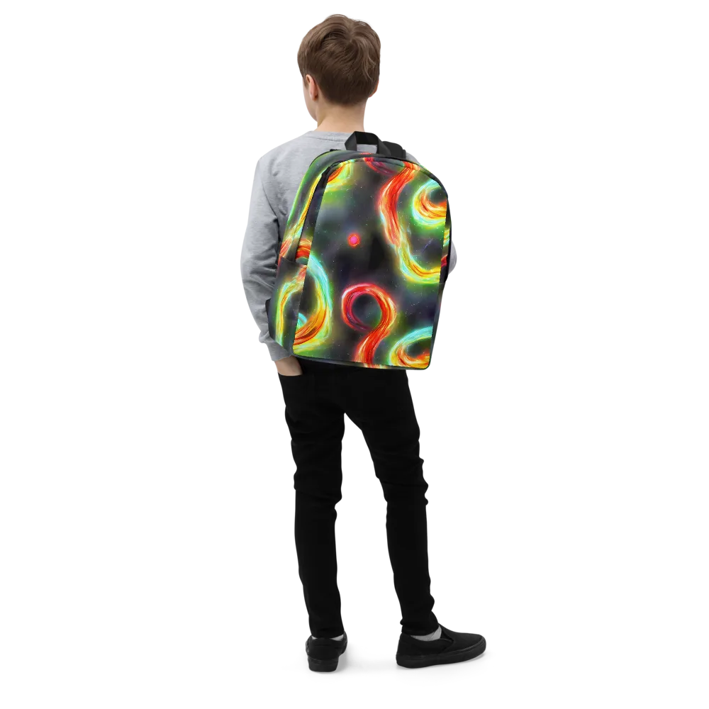 Sherwood Swirl on Minimalist Backpack — Right Front