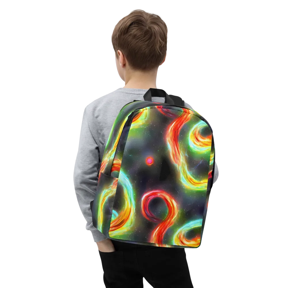 Sherwood Swirl on Minimalist Backpack — Zoomed-in