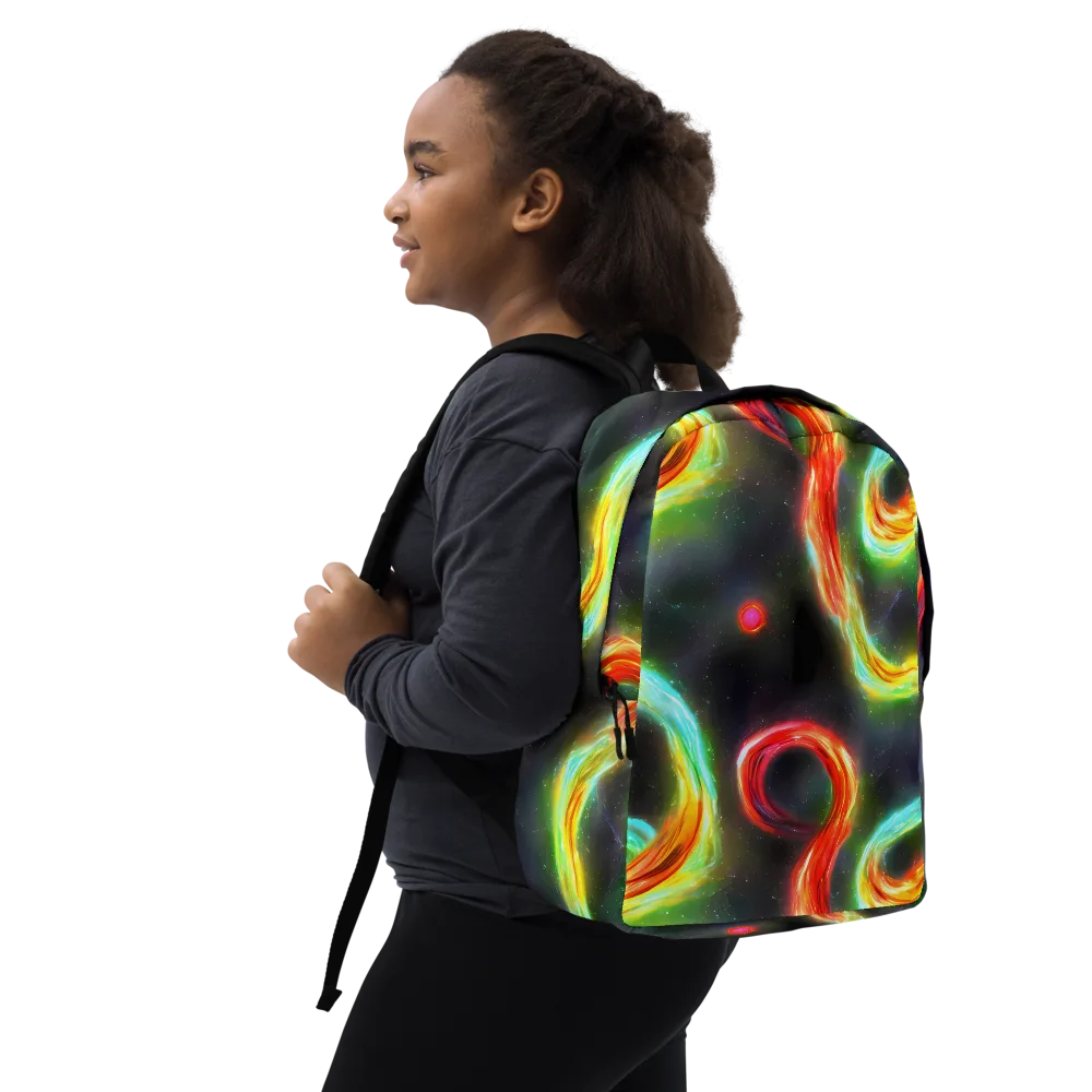 Sherwood Swirl on Minimalist Backpack — Right Front