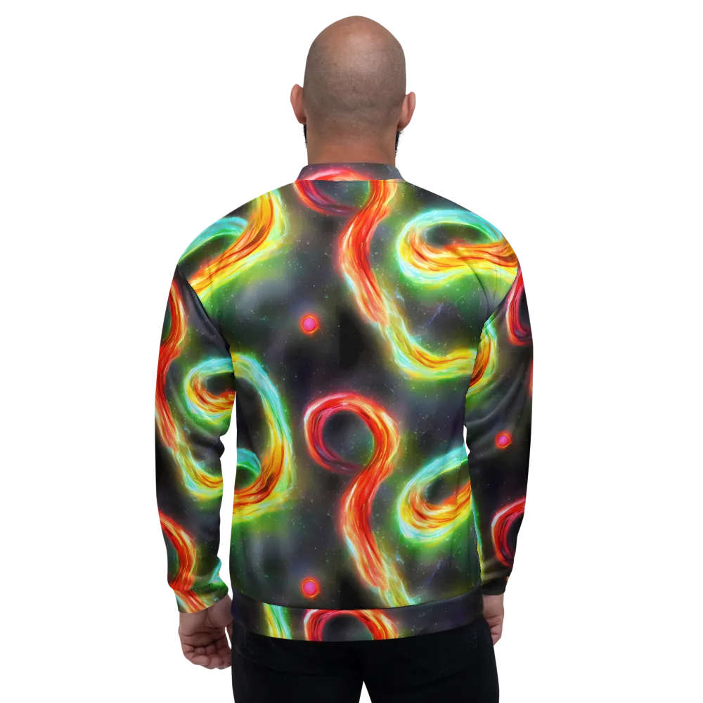 Sherwood Swirl on Bomber Jacket — Back