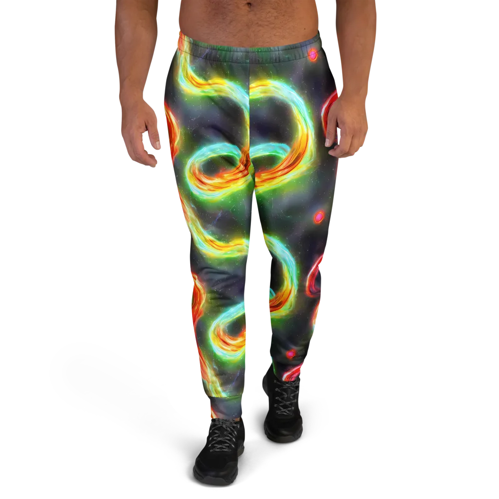 Sherwood Swirl on Men's Joggers — Front