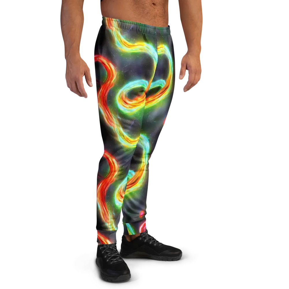 Sherwood Swirl on Men's Joggers — Right