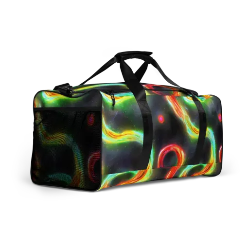 Sherwood Swirl on a Duffle Bag