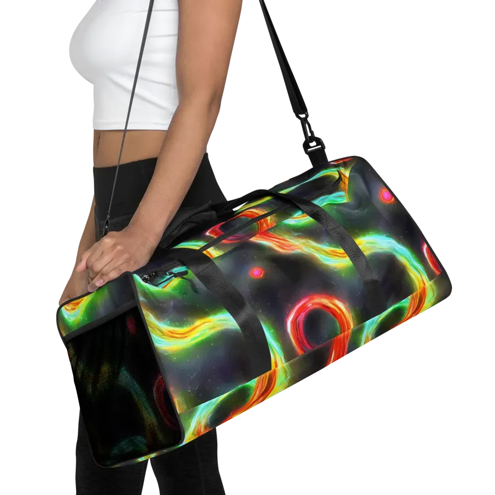 Sherwood Swirl on Duffle Bag — Front